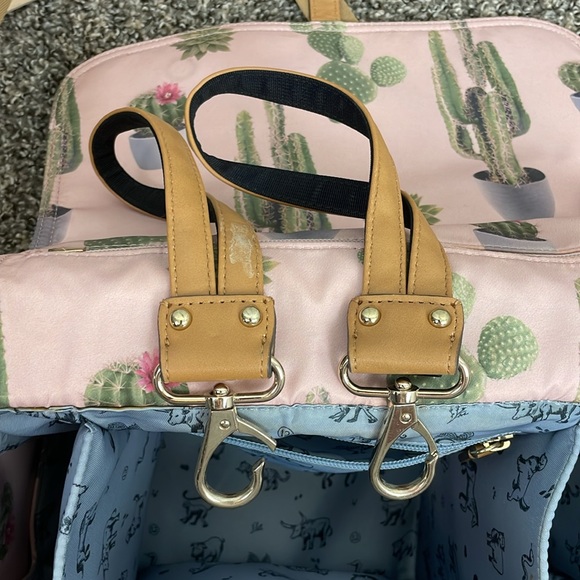 Twelve Little diaper bag blush cactus print - Picture 11 of 14